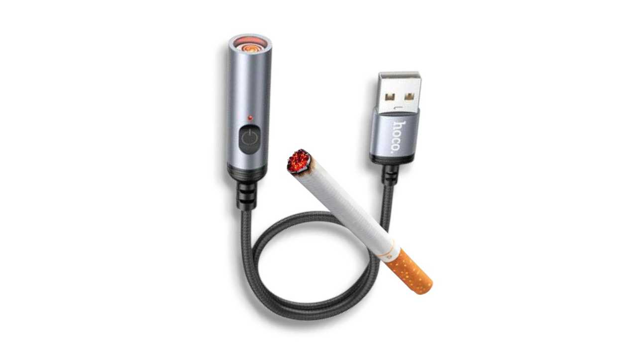 Cigarette Lighter, Hoco UA30, USB, 6942007625555