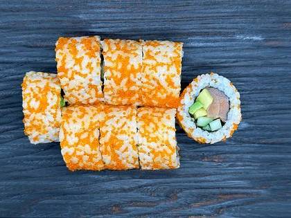 California Roll with Salmon