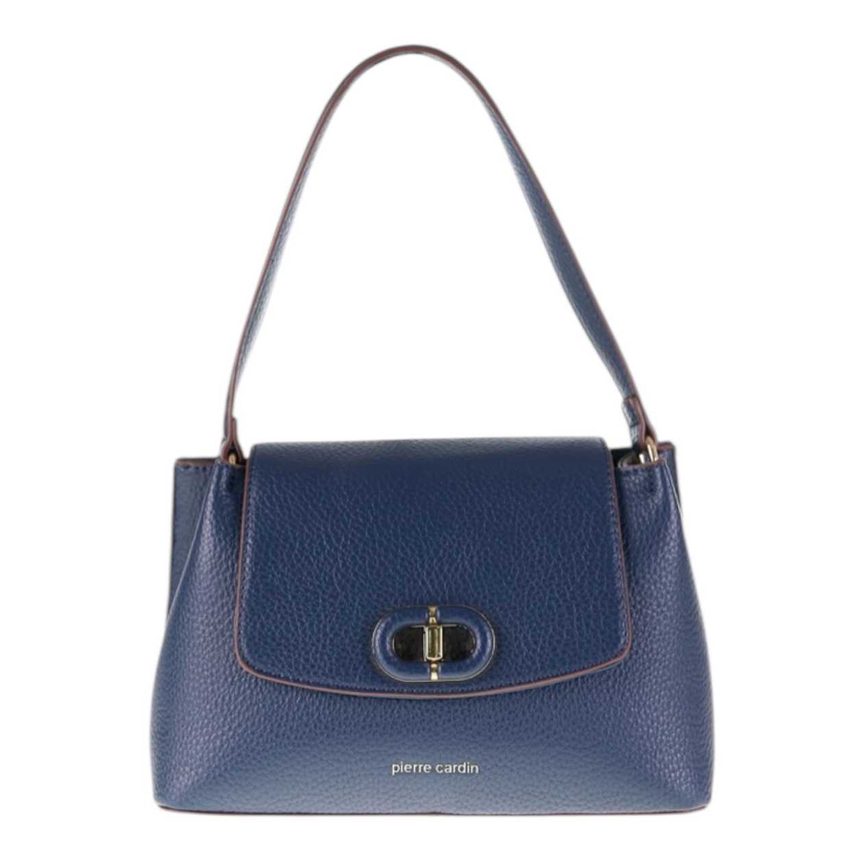Pierre Cardin Tmavo-modrá stredná kabelka