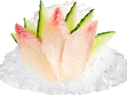 Perch Sashimi