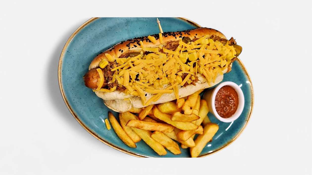 Mississippi chilli hot-dog