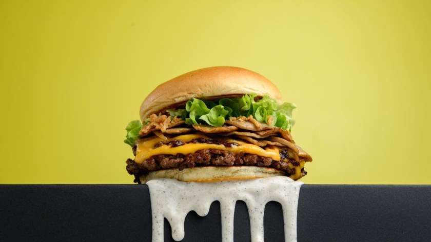 4. Truffle Burger 🍔 🍄