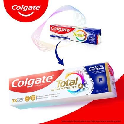Colgate Advanced White Toothpaste (TOTAL ACTIVE PREVENTION)