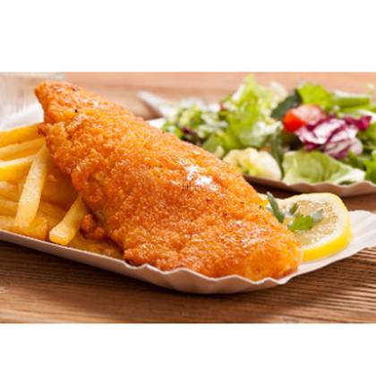 Obalované kuřecí prsa