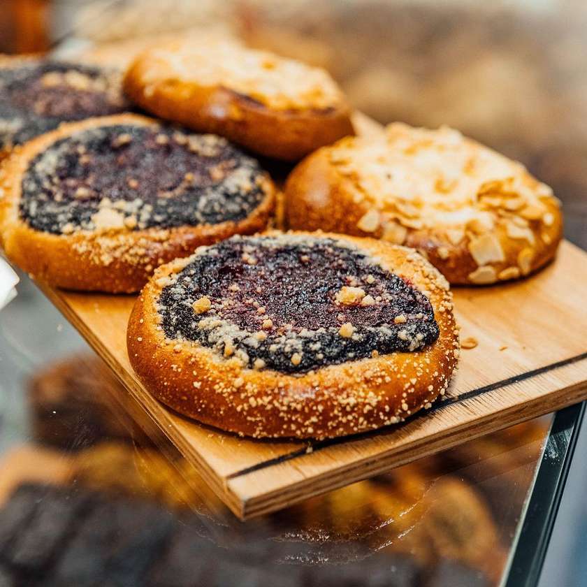 Moravian Poppy Seed and Cherry Cake