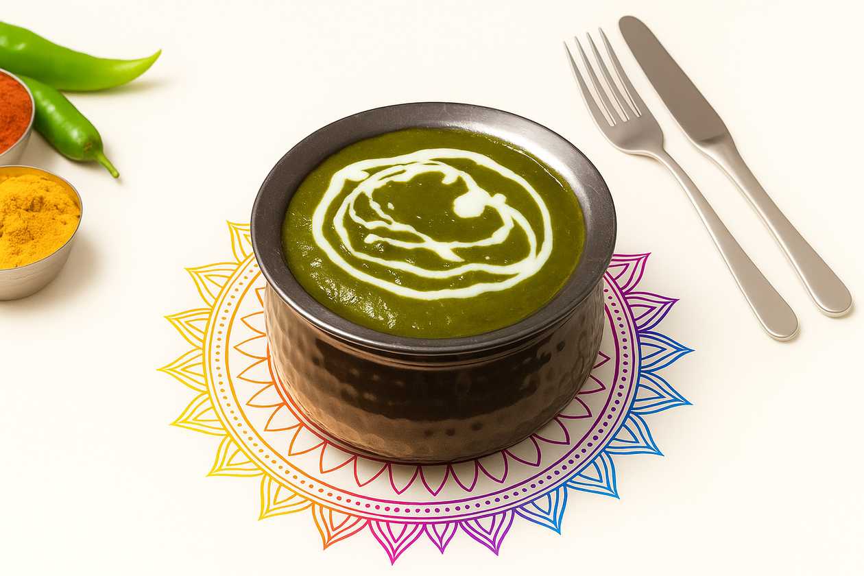 Paneer cu Spanac / Palak Paneer
