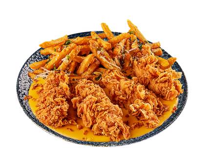 EXTRA CHЕЕSE CHICKEN STRIPS