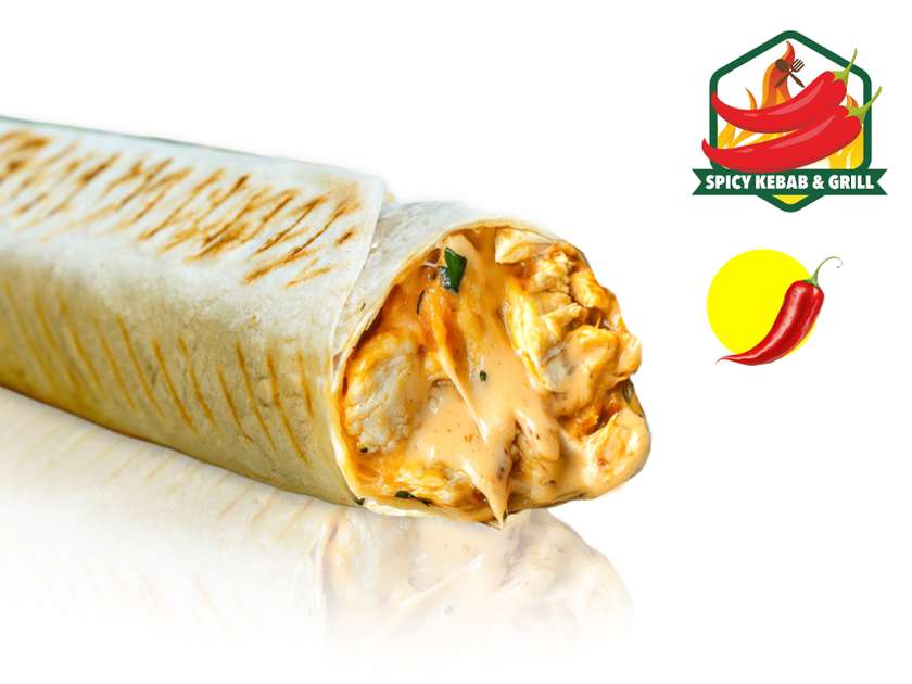 Spicy Mexican Rollo Kebab