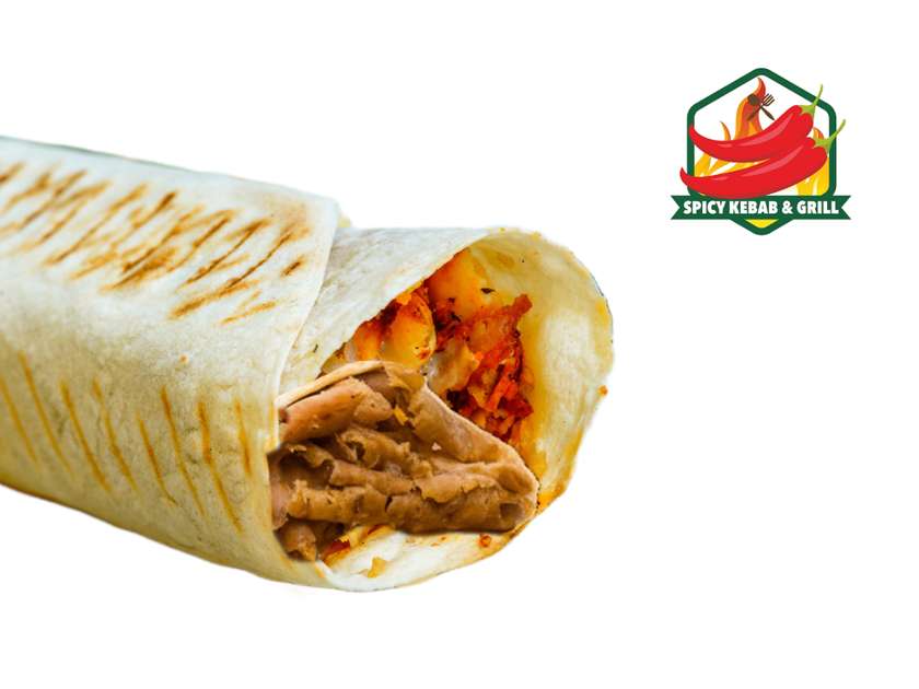 Rollo Kebab z samym mięsem