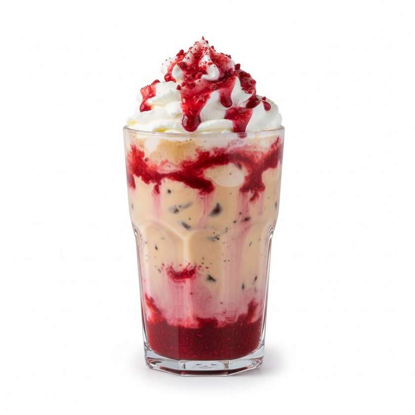 Latte Raspberry Frappé