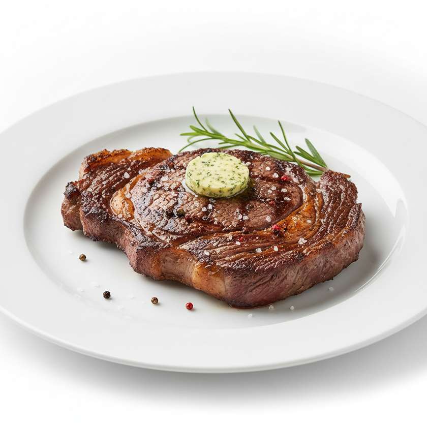 Рибай стейк Шароле по-французски