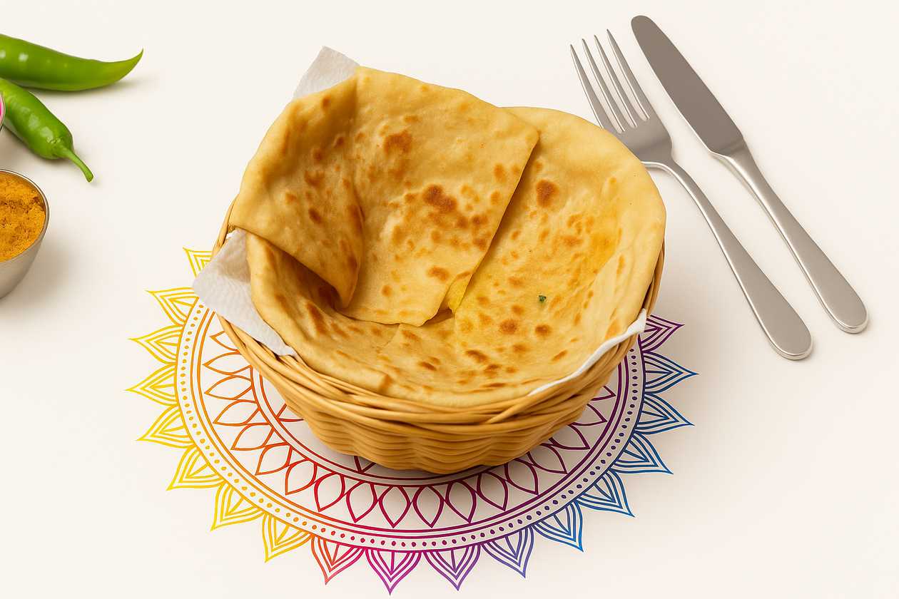 Paratha cu Paneer / Paratha - Paneer