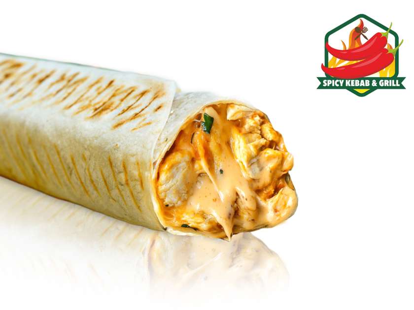 Rollo Kebab z mięsem i serem