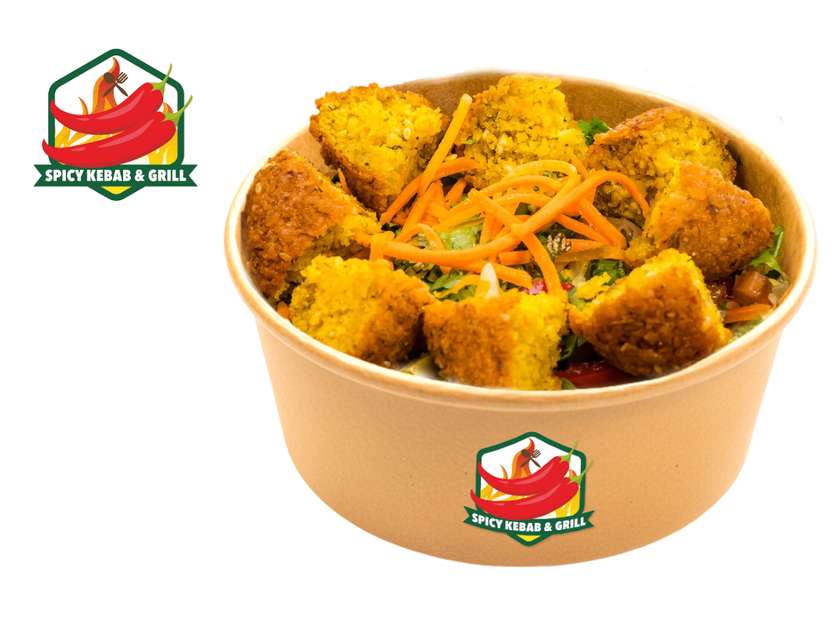 Sałatka z Falafelem