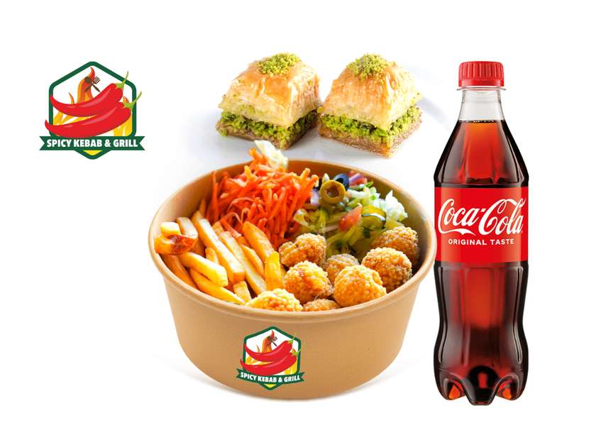 ⭐ Zestaw Popsy Box (8 szt.) + Coca-Cola 500ml + Baklawa (2 szt.)