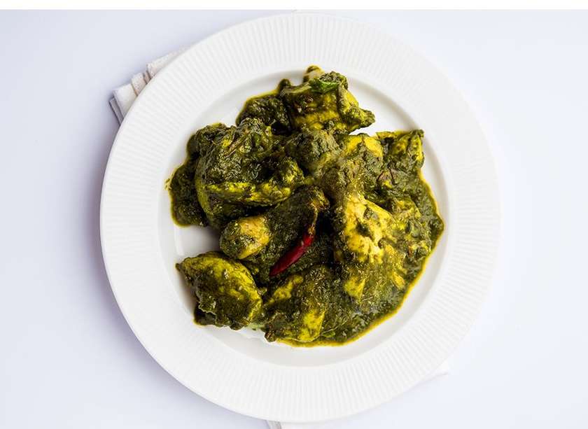 Murgh Makhan Palak
