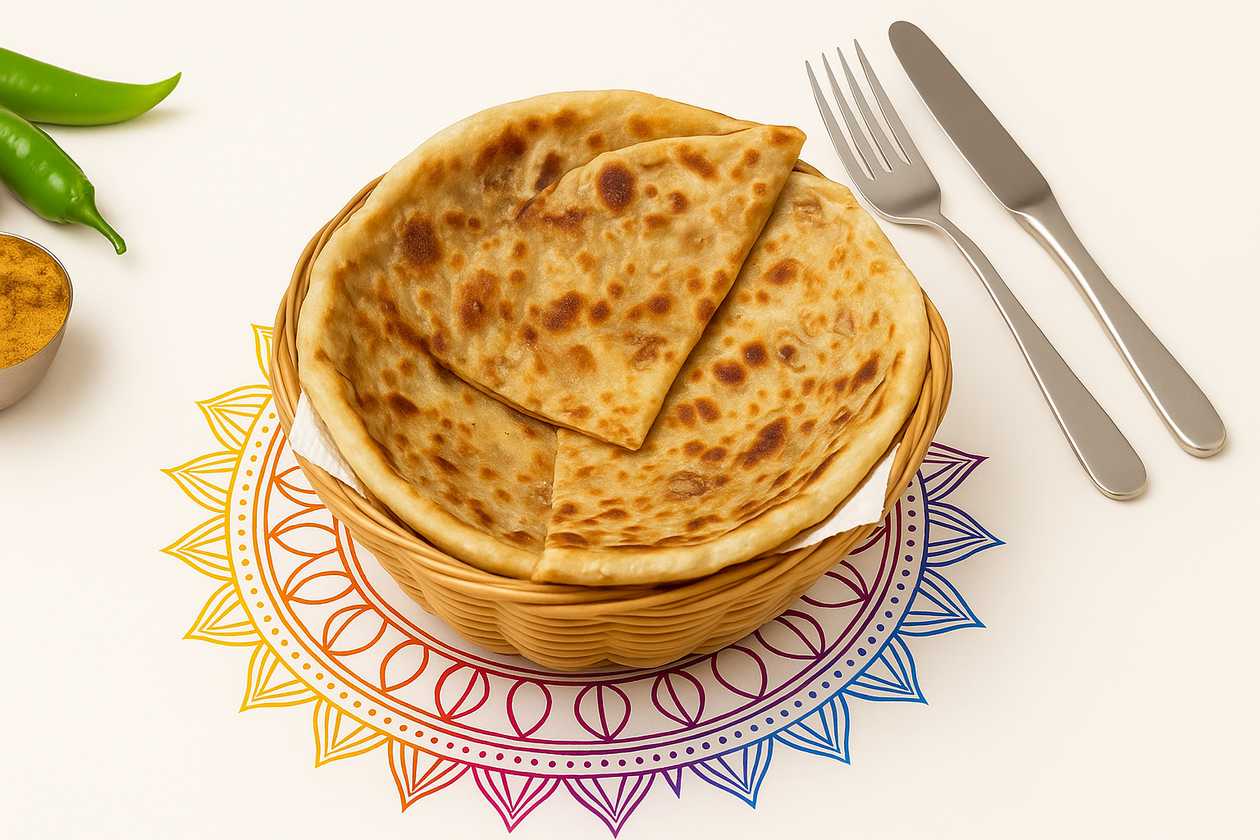 Paratha cu Ceapă / Paratha - Onion