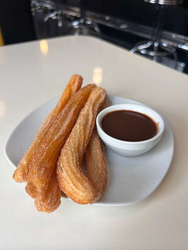 Churros 5pcs with Nutella sauce