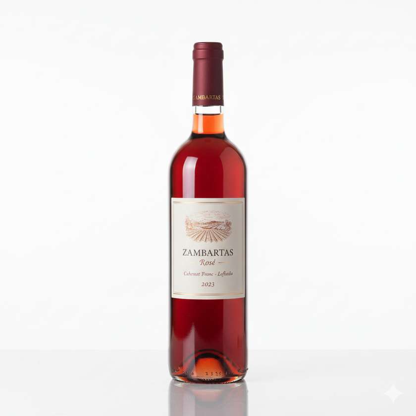 Zambartas Rosé – Cabernet Franc – Lefkada 2023