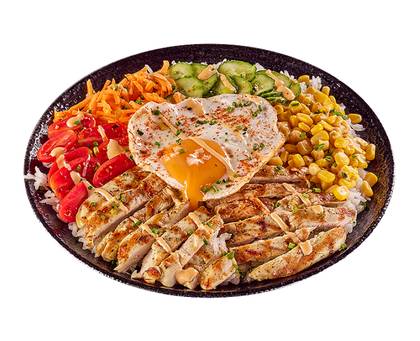 PROTEIN BOWL WITH ROASTED CHICKEN