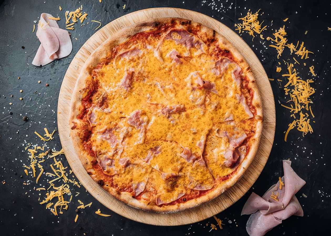 Pizza - Double Cheese and Ham