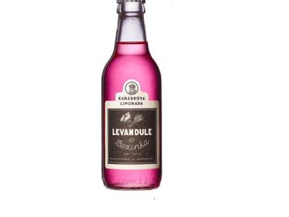 Limonáda levandule s bezinkou