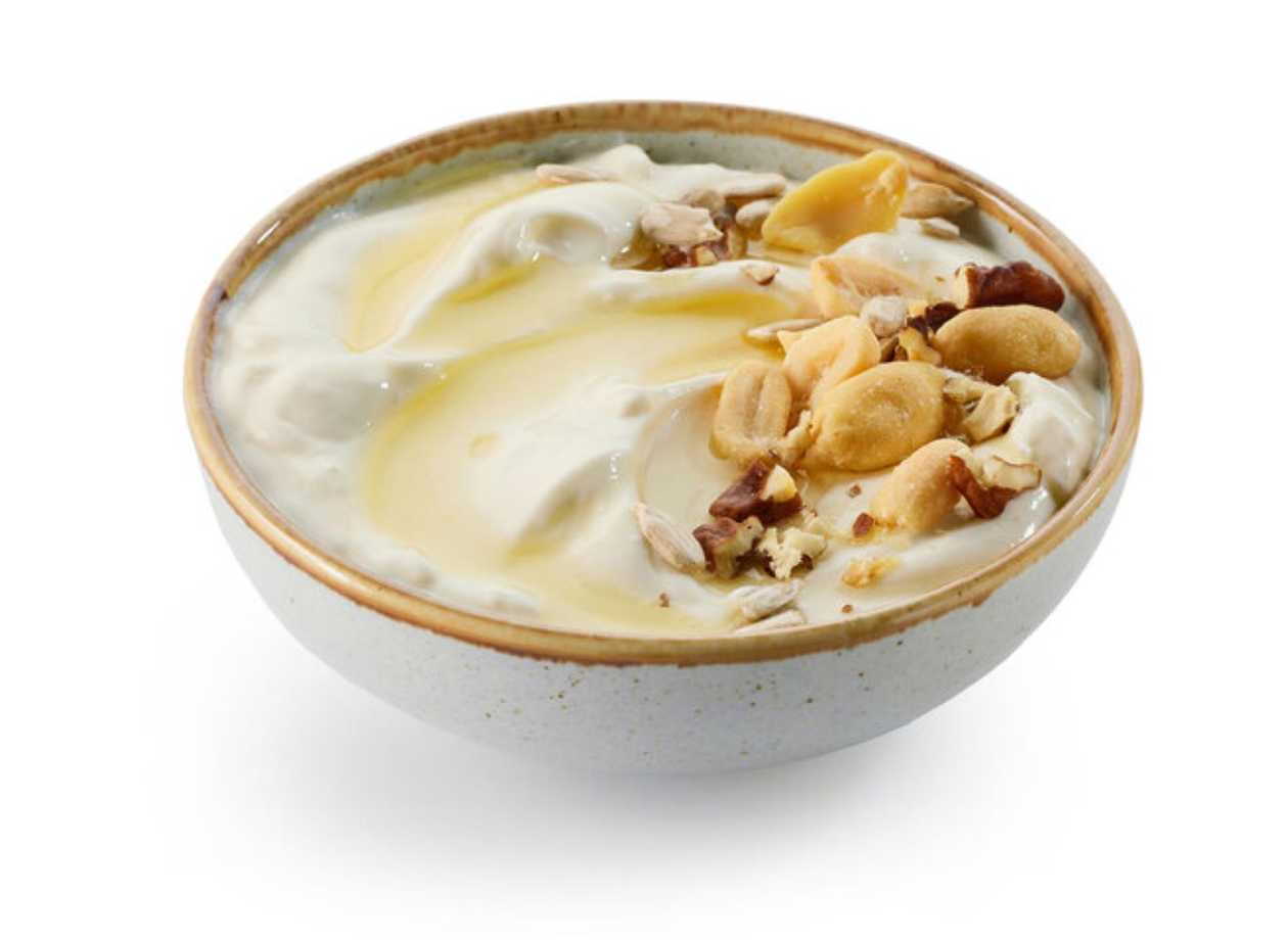 Labneh with nuts