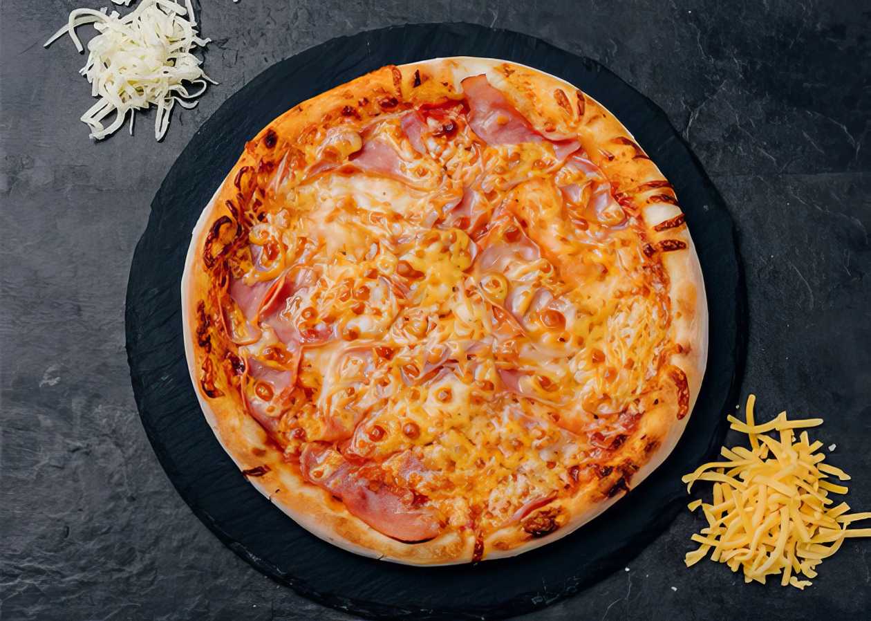 Malá Double cheese and ham