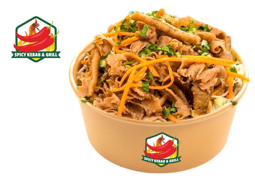 Sałatka kebab ( wołowina )