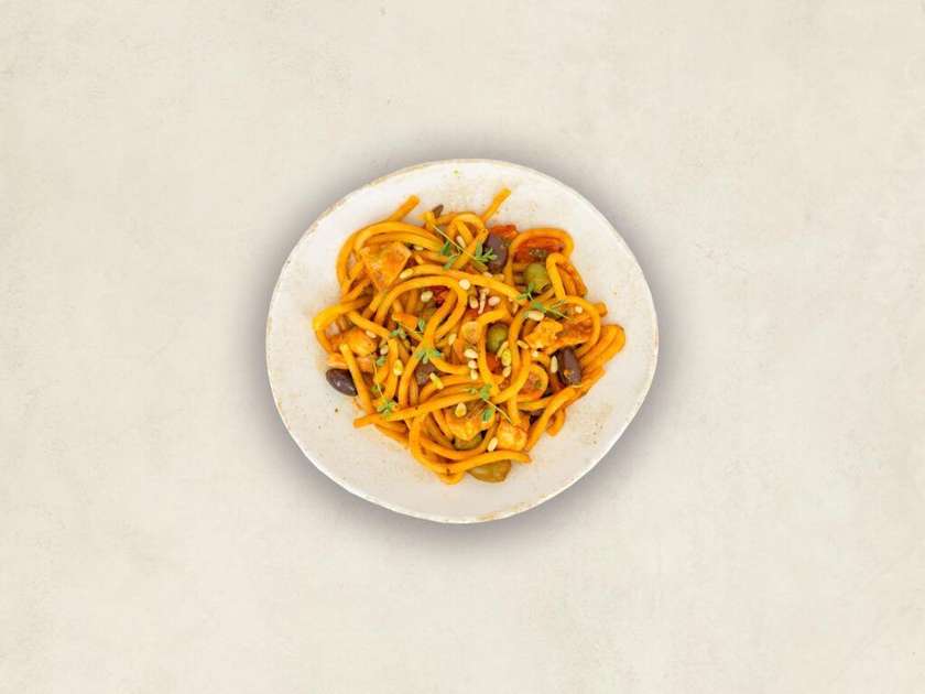 Bucatini with Salmon