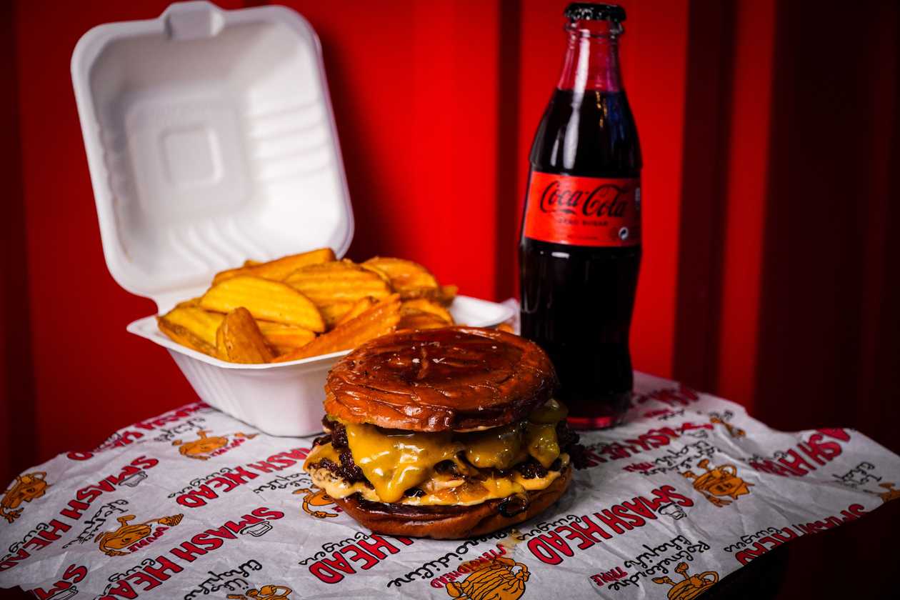 Triple Combo+ fries + drink