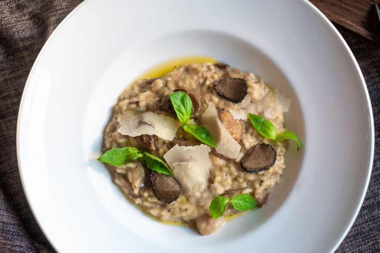 Wild Mushroom and Truffle Risotto