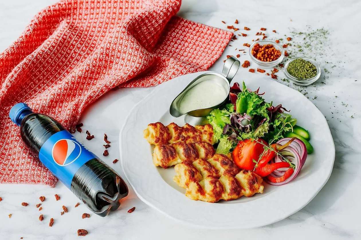 Ljulja-kebab kanalihast + Pepsi 0,5L