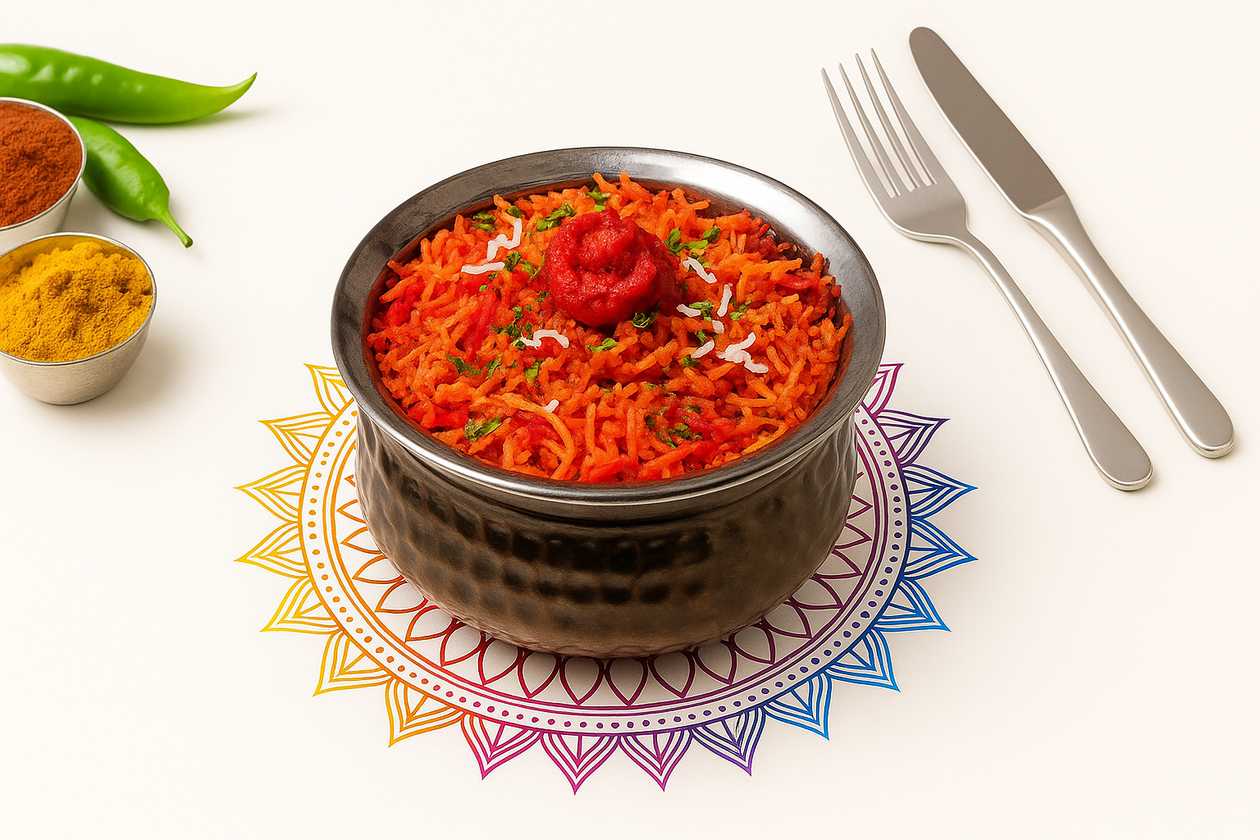 Biryani cu Creveți / Shrimp Biryani