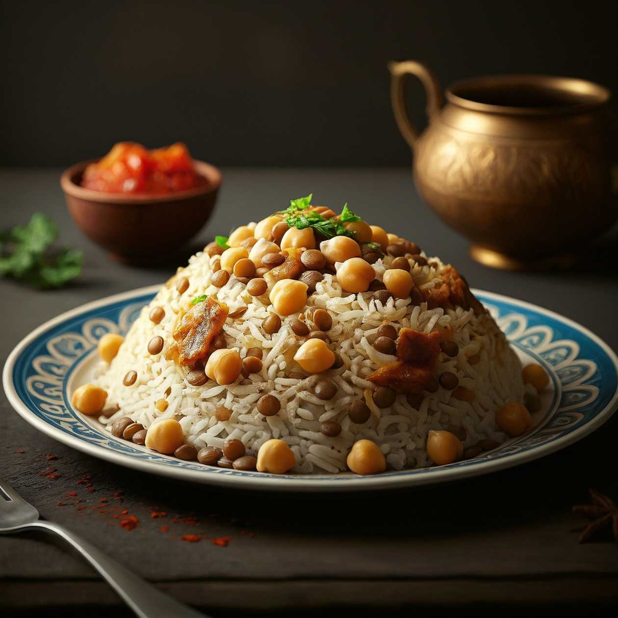 Ryža turecká s cícerom (260g)