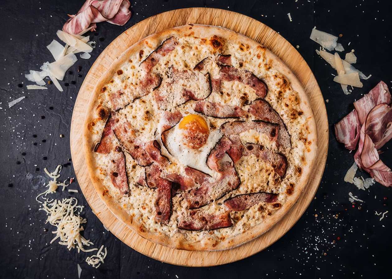 Pizza - Carbonara