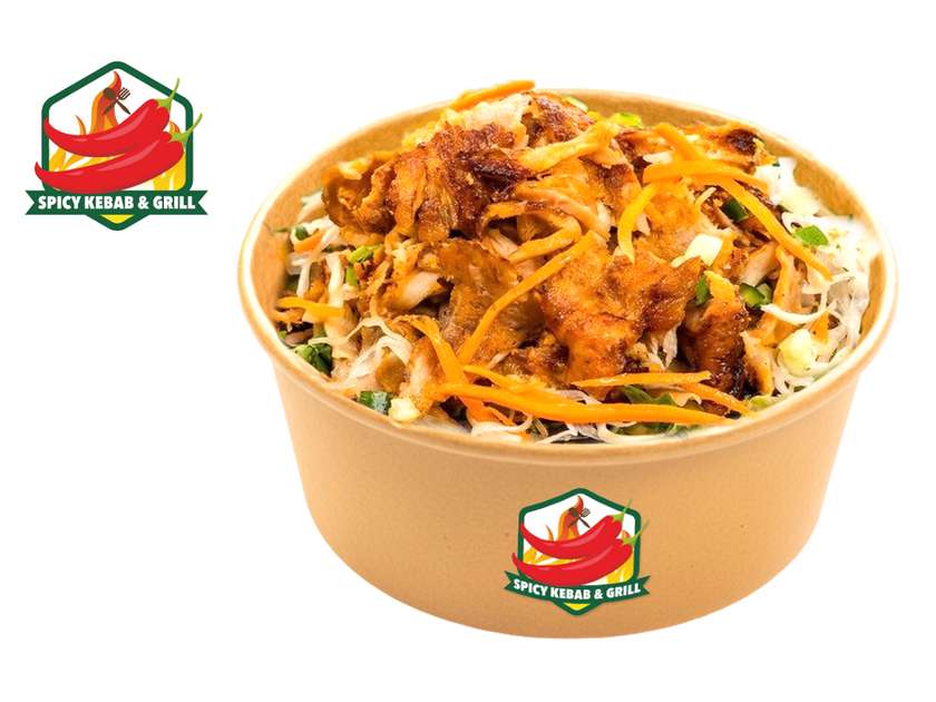 Sałatka kebab ( kurczak )