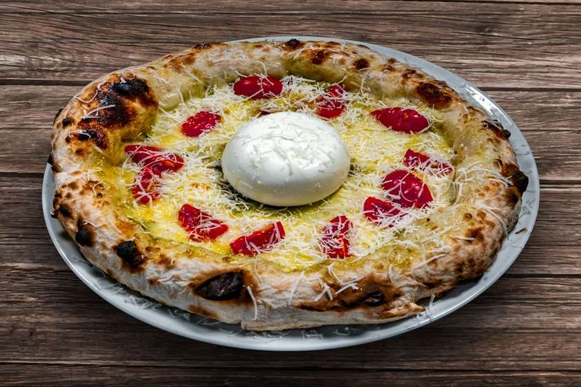 Pizza pesto