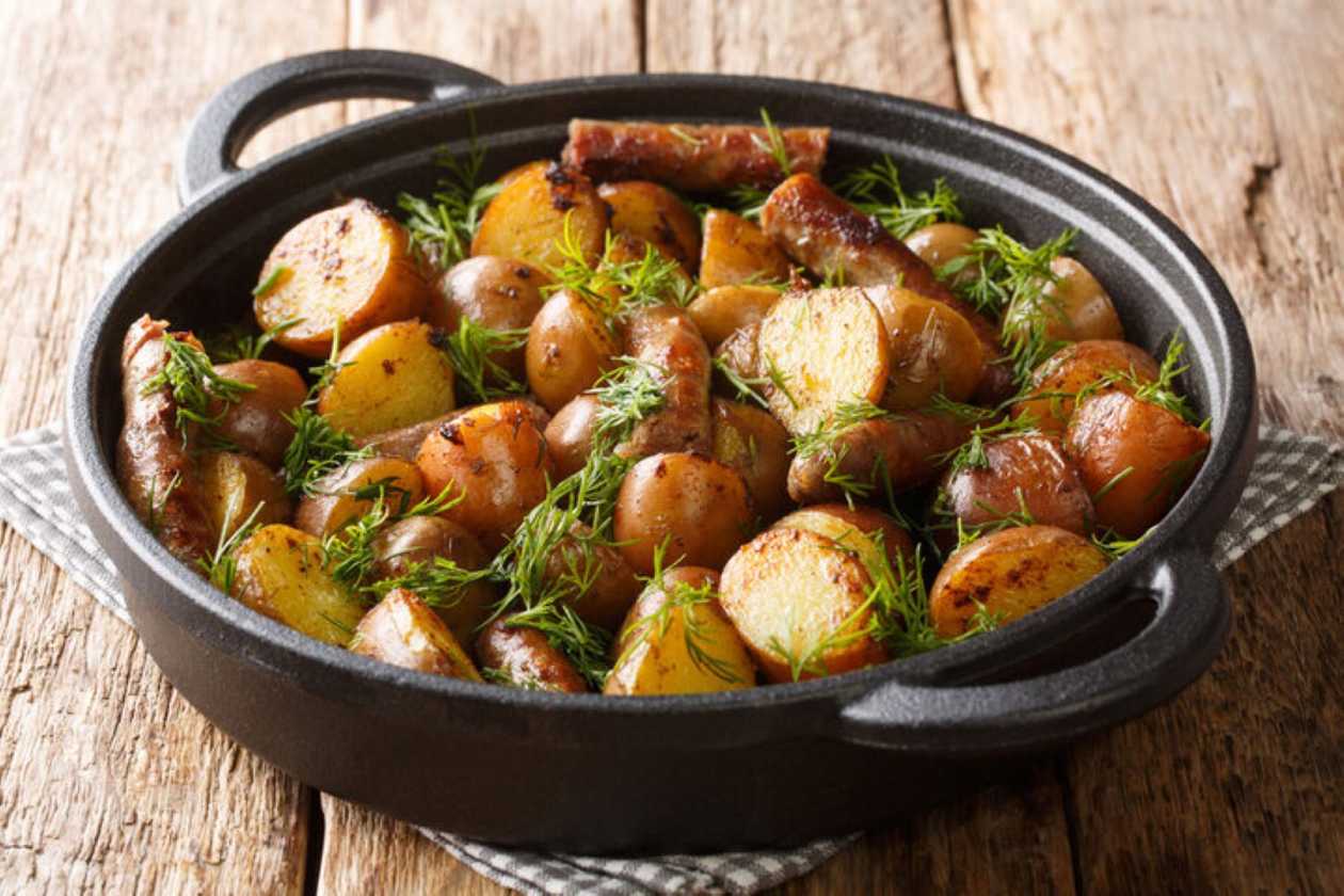 Baked Potatoes with Sausage 320g