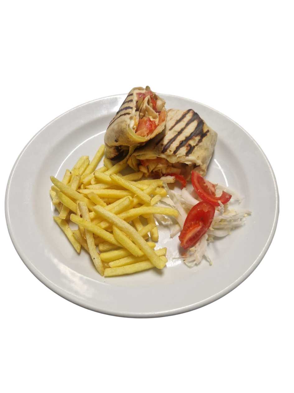 TORTILLA S GRILOVANOU ZELENINOU