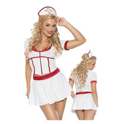 Nurse Costume 6618, Size XXL