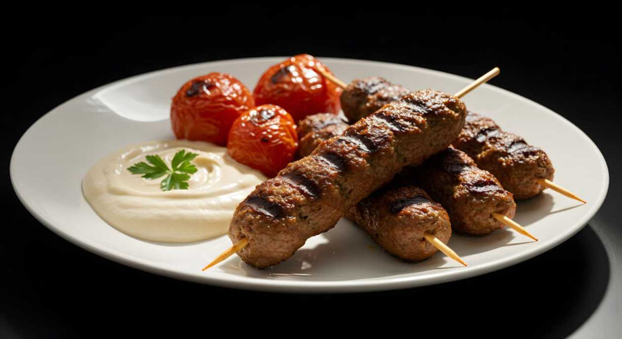 Kafta sauce yogurt