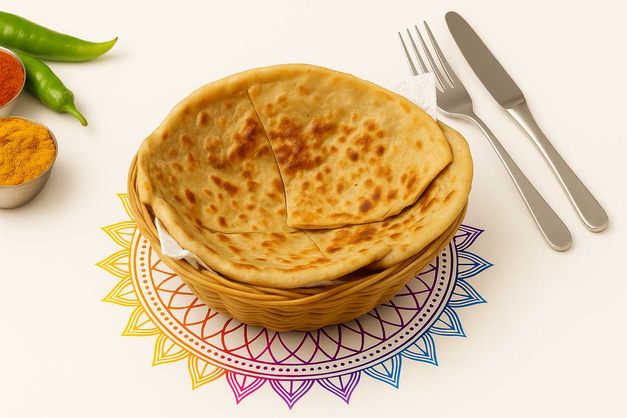 Paratha cu Cartofi / Paratha - Potato