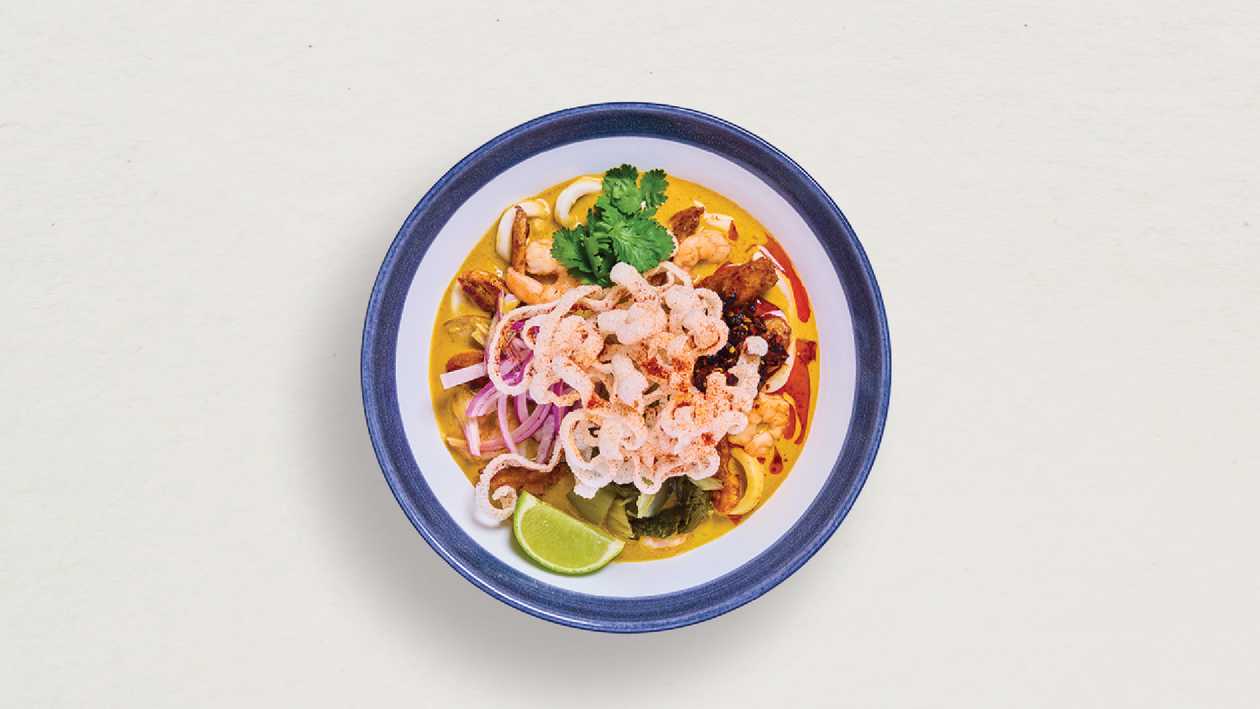 25. Chicken + Prawn Khao Soi Ramen