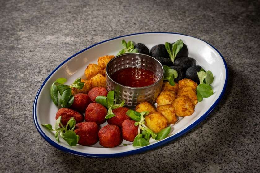 Platou cu bile la normă (2 persoane)