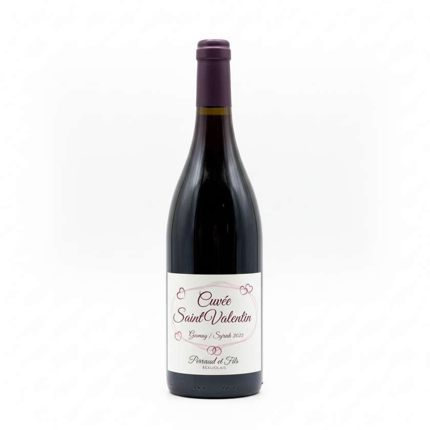 Cuvée Saint Valentin – Gamay/Syrah 2022 – Perraud et Fils