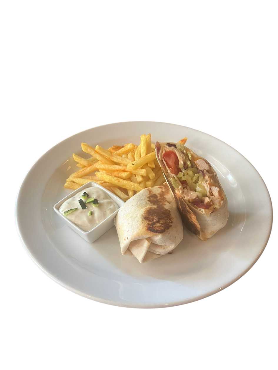 TORTILLA S KUŘECÍM MASEM