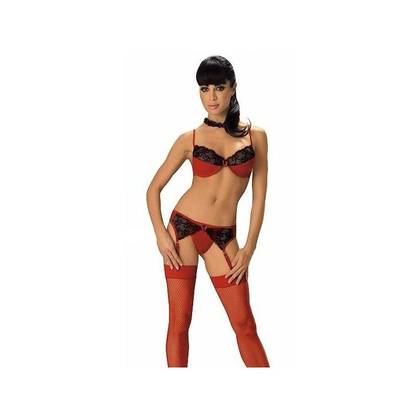 Erotic Bra & String Set 6440, Size XL