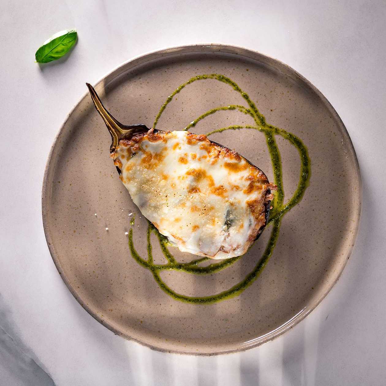 Vinete la Cuptor Gratinate cu Mozzarella și Grana Padano