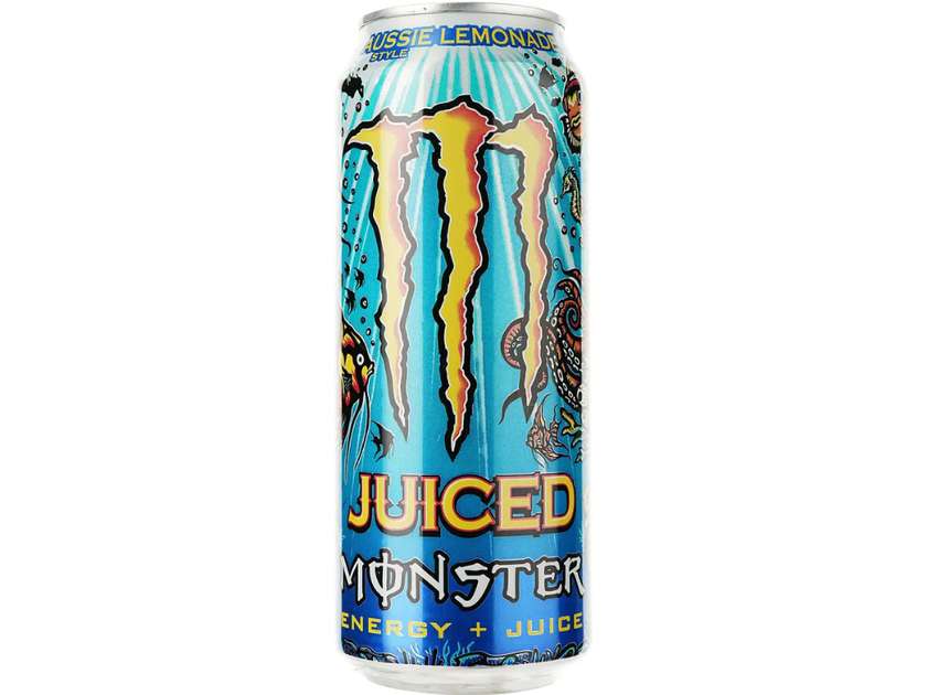 Монстр Енерджі-лимонад бірюзовий